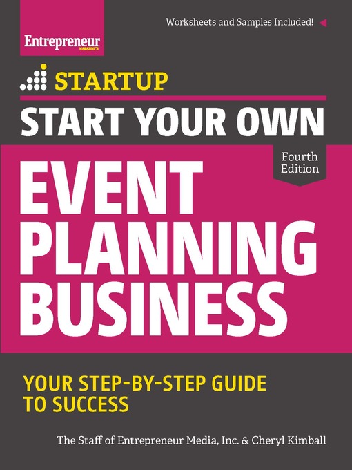Title details for Start Your Own Event Planning Business by The Staff of Entrepreneur Media - Available